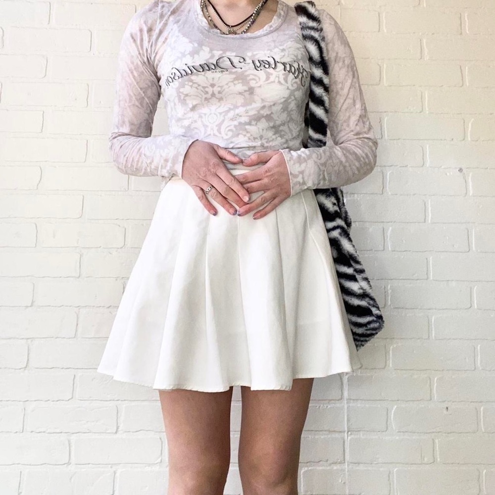 Adorable Harley Davison sheer long sleeved top